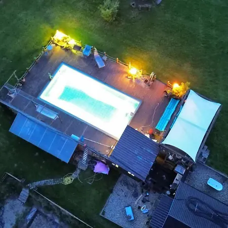 شقة The Old Barn Zimowy Hit Jacuzzi Piecyk Dom Dla 8-10 Osob, Min 2 Noce